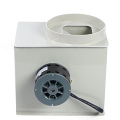 300W Lab Centrifugal Extractor Fan Blower Fume Hood Chemical Cabinet 1450r/min