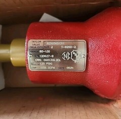 Taylor Valve – 8250 – 2″x 2″ Carbon Steel – 125 PSIG – New In Box