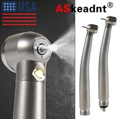 10X Dental Fiber Optic LED E-generator high speed handpiece 2 Holes/4 Holes