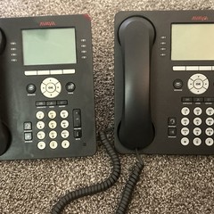 Lot Of 2: Avaya 9608 Business IP Phones Office Desk Phone Corporate Multiline