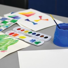 UCreate Watercolor Paper, White, Package, 140 lb., 9″ x 12″, 50 Sheets