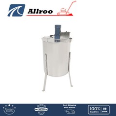 Electric Honey Extractor Beekeeping Equipment 4/8 Frames Stainless Steel 140W