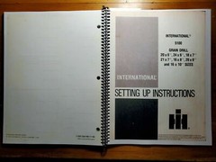 IH International Harvester 5100 Grain Drill Owner Operator Manual ’82 + Set Up