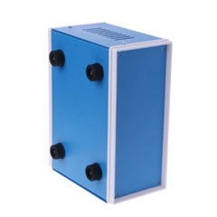 Electronic Enclosures Metal Enclosure Project Case DIY Box Junction Case Blue