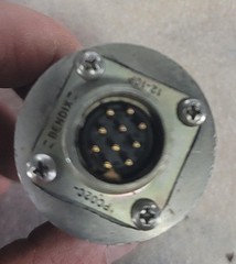 DYNISCO PRESSURE TRANSDUCER, Model P1310GP-2C-C38, Range 0-200 PSIG