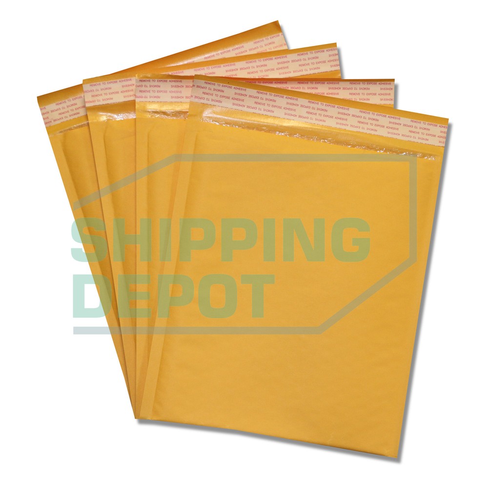 100 #2 8.5×12 Kraft Bubble Padded Mailers | SECURE SEAL-PREMIUM QUALITY
