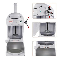 Ice Cub Shaved Ice Machine Commercial Ice Shaver Snow Cone Maker Premium 350W