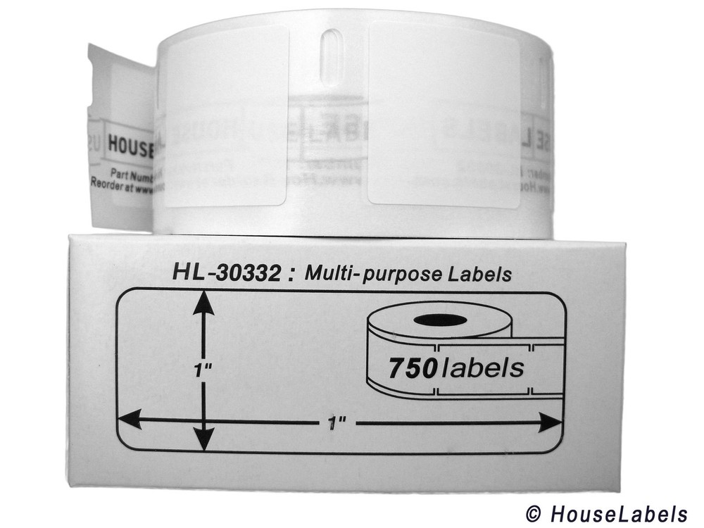 DYMO 30332 1×1 Direct Thermal Multipurpose Labels (1″ x 1″) – (3) Rolls of 750