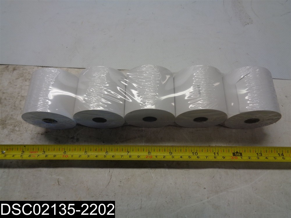 QTY=50: MF LABEL 2.25″ x 165′ Thermal Paper Rolls