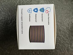 3 Pin Conductor Extension Wire 33Ft 22 Awg Gauge Stranded Tinned Copper