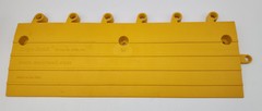 WEARWELL 560.78X6X18YL-CS10 ERGO DECK Modular Ramp Edge 75330688 (PACK OF 12)