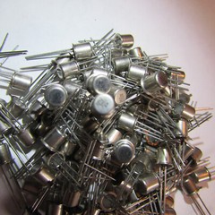 BC108C TELEFUNKEN TRANSISTOR TO-18 OBSOLETE RARE HARD TO FIND 2pcs FUZZ FACE USA