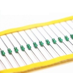 10PCS 0410 1/2W 1mH Axial Inductor ±10% Through Hole Color Ring Fixed Inductor