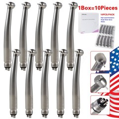10 Askeadent NSK Style Dental High Speed Handpiece Push Button Standard Head 4H