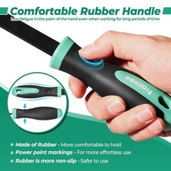 Prozwee 2PCS Carbide Scraper Set(1-1/4 inch & 5/8 1×5/8″ +1×1-1/4″