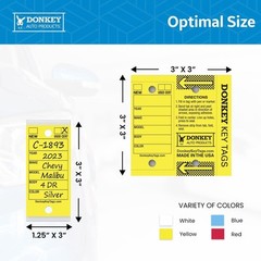 , Autoprotector Laminado (250 Etiquetas Por Caja Con Anillos Metalicos) (