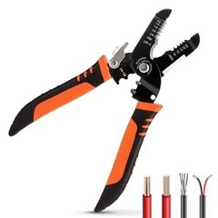 Wire Strippers Crimping Pliers Tool 5in1 Crimper Cutter 10-20 Awg Electric Wire