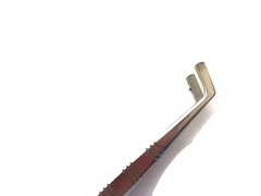 GERMAN Stainless Steel Meibomian Gland Forceps E Expressor Eyes Rectangle Paddle