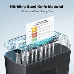 Paper Shredder Cross Cut Commerical Office DVD CD Credit Card Heavy Duty Destroy