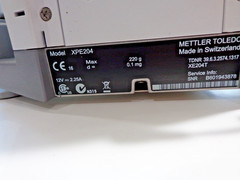 Mettler Toledo XPE204 Precision Analytical Balance, Calibrated 03/12/25 Nice !