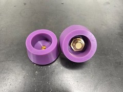 3″ Silicone Purge Plugs with Diffusers for Tig Welding Stainless Tubing