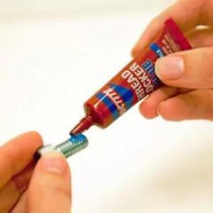 Loctite Threadlocker Blue 242 – Removable Thread Lock Glue for Nuts, Bolts, & Fa