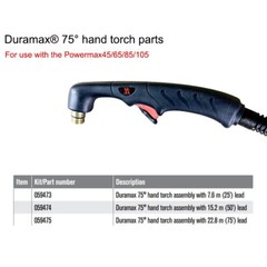 YOUCU 7.6m 25ft Hand Torch Assembly with lead (059473) for MAX45-105