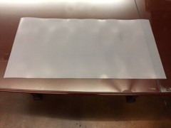 2 LDPE Low Density Translucent Clear Polyethylene Plastic Sheets – 48″x24″x0.03″