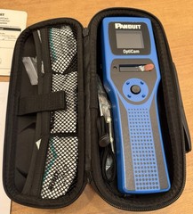 Panduit OptiCam 2 OCTT2 Fiber Optic Field Termination Tool System Kit w/ Case &