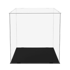 Acrylic Display Case Dustproof Box Action Figures for Collectibles Diecast DIY