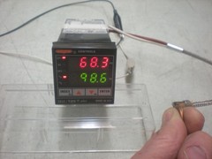 Love Controls 16133 Temperature Controller – 100-240VAC – Tests OK as Shown