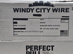 Windy City 18 AWG 4 Conductor Non-Shielded Non-Plenum Quad Rated Black Jacket