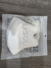 bisou 5D Mask Disposable Face Masks 50pcs White Made in Vietnam