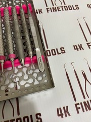 Hu Friedy Dental Hygiene Instruments Set of 10 PCS With Sterlization Cassette