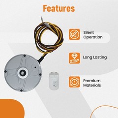 Condenser Fan Motor For Carrier Genteq GE 5KCP39EGS070S 3905 1100 RPM 208-230V
