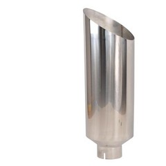 4-8 straight silver, made of stainless steel 201, polished, with a wall thicknes