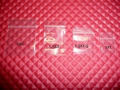 500 Reclosable Bag Variety Pack ~ 5 Small Sizes ~ Plastic Storage Baggies