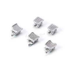 Dental Orthodontic MIM Monoblock Bracket Mini MBT/Roth 0.022/018 with 3-4-5 HooK
