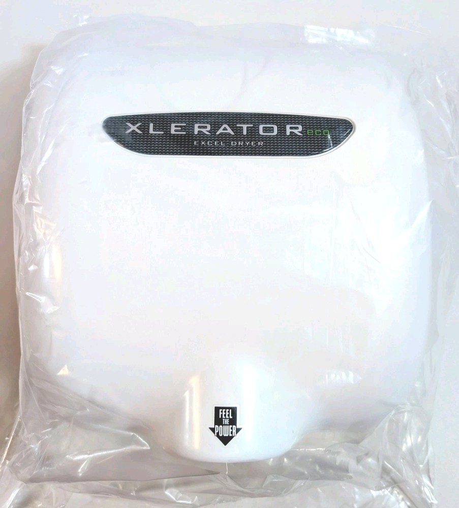 Excel Dryer – XLERATOR XL-BW Eco Automatic Bathroom Hand Dryer Dry 120V – White