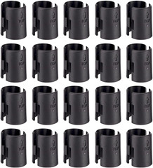 Wire Shelf Clips,40-Packs Shelving Lock Clips for 1″ Post-…