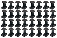 M4 Cam Lock Screws 16 Pack with Allen Key