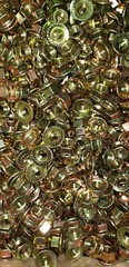 428 Piece Class 10.9 Metric Flange Bolt & Flange Nut Yellow Automotive Repair