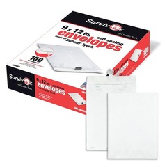 Quality Park Survivor 9 x 12 Catalog Envelopes made with DuPont Tyvek Materi…