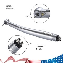 ASkeadnt Dental Electric Handpiece 1:5 Contra Angle Fiber Optic High Speed f/NSK