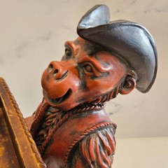 Revolutionary Monkey Business Card Holder – Table Top, Resin