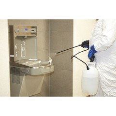 Ironton Portable Poly Sprayer, 2 Gallons, 45 PSI, Adjustable Nozzle, Anti-Clog