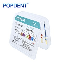 POPDENT Dental Endo Rotary Files X-Pro Gold Taper NITI Endodontic Root Files