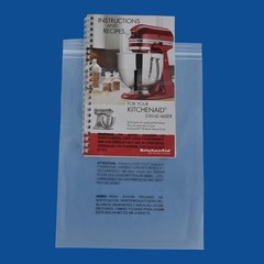 Clear Resealable Bags with Suffocation Warning 1.5 Mil: Choose Size & Pack