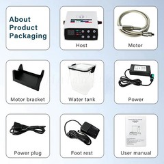 Dental LED Electric Motor System Micromotor & Water Tank For Practice/Handpiece