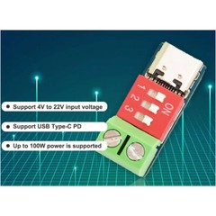 10x USB-C PD Trigger Board Module PD/QC Decoy Board Fast Charge USB Type-C USA